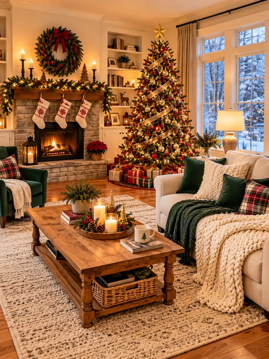 Christmas Living Room Decor