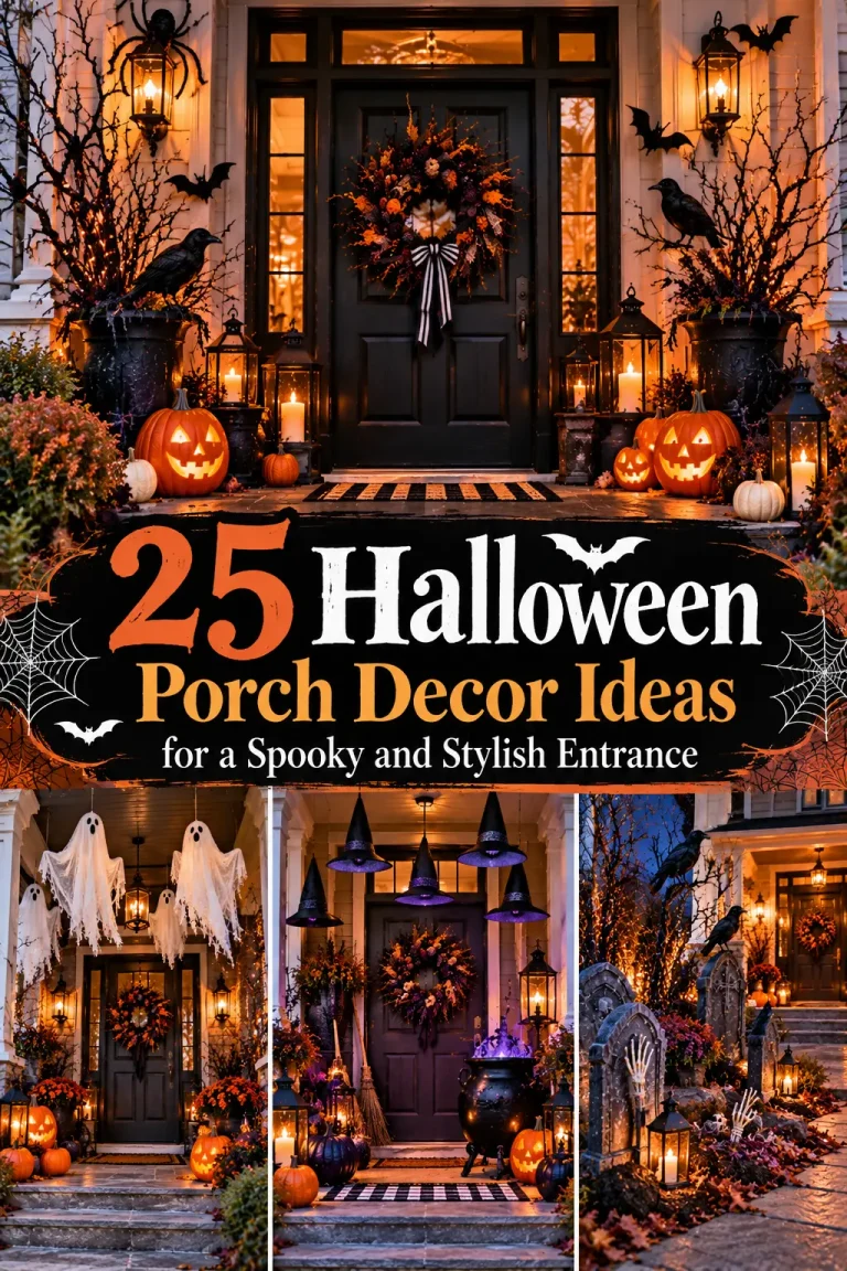 25 Halloween Porch Decor Ideas for a Spooky and Stylish Entrance