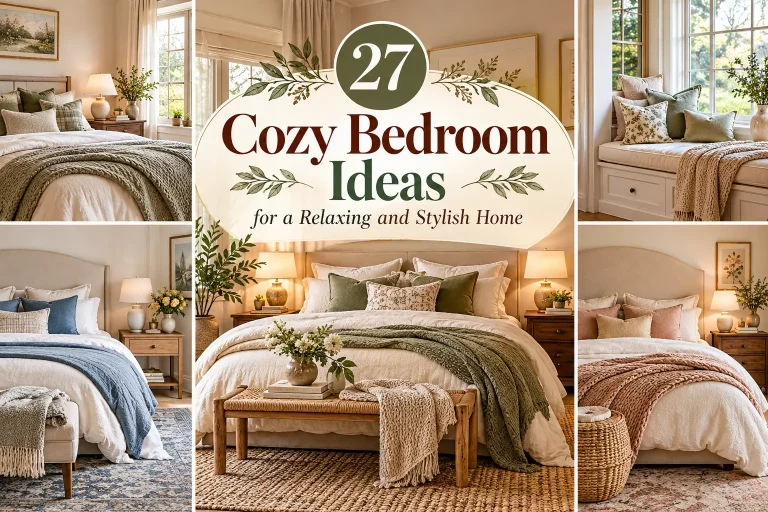 27 Cozy Bedroom Ideas for a Relaxing and Stylish Home
