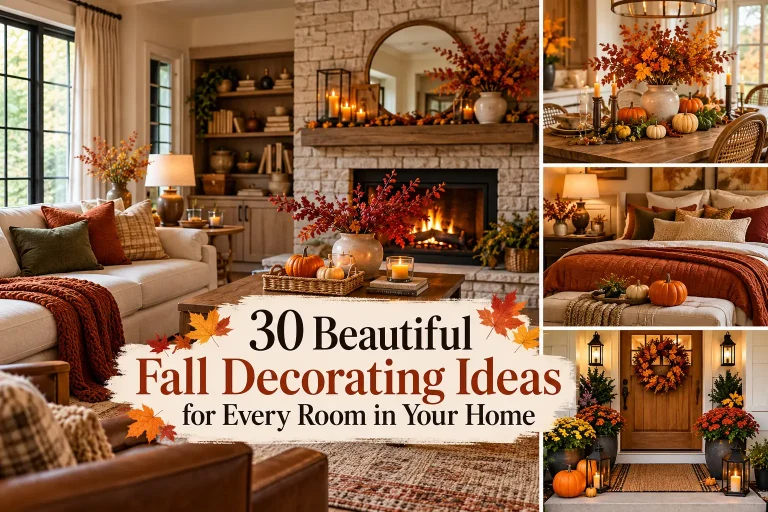 30 Beautiful Fall Decorating Ideas for Every Room in Your Home