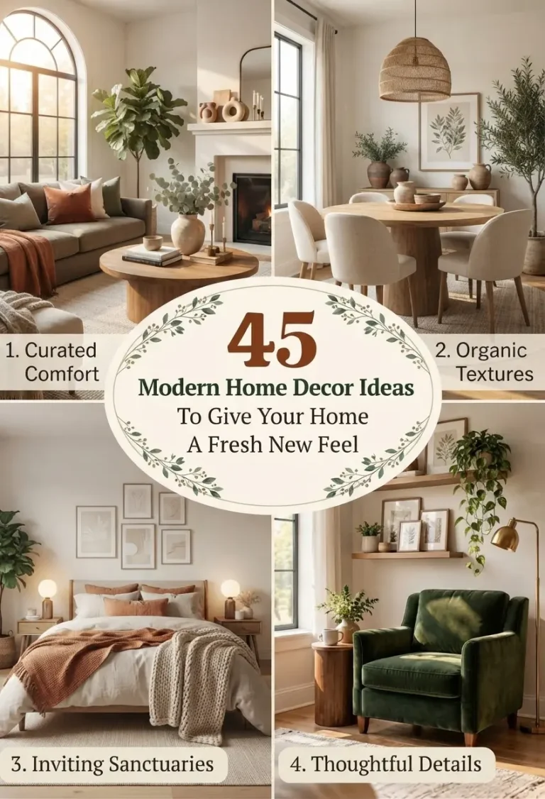 45 Modern Home Decor Ideas to Give Your Home a Fresh New Feel